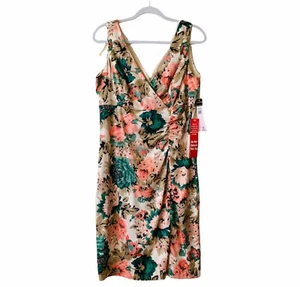 Donna Ricco Neu mit Etikett Donna Ricco New York Blumenkleid Größe 12 - Bild 1 von 11