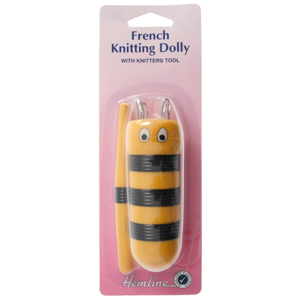 French Knitting Dolly with Tool - By Hemline - H880 - Image 1 of 1