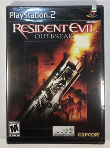 Neu Sealed Resident Evil: Outbreak (PlayStation 2, 2004) PS2 Black Label UPC - Bild 1 von 12