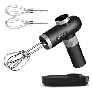 in the box Cordless Hand Mixer 6 Speed Dial Control Portable Electric Handheld M - Picture 1 of 6