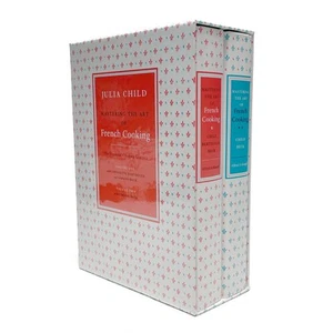 Mastering the Art of French Cooking 2 Vol Box Set, HC, by Julia Child Open Box - Imagen 1 de 7