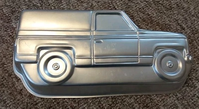 1980 Wilton Free Wheelin' 4x4 LKW Kuchenform 502-1565 Party Pan Vintage - Bild 1 von 4