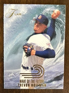 1993 Flair - Wave of the Future Trevor Hoffman #7 (RC) - Foto 1 di 2