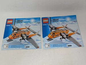 LEGO City- Arctic Supply Plane- Manuals 2 & 3 Only - 60064 - Picture 1 of 1