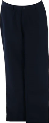 Lands' End Big Girls Plain Front Chino Pants Classic Navy 8 NWOT (1162) - Image 1 of 4