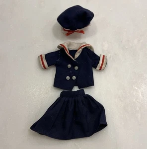 Vintage Penny Brite bambola ancore peso vestito blu bianco rosso - Foto 1 di 18