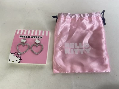 Pendientes de aro colgantes Sanrio Hello Kitty para mujer NUEVOS Foto 1 de 4