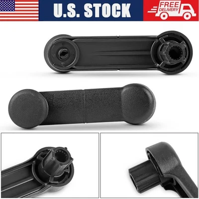 Manivela manual interior 2 piezas negras para Ford Ranger F150 F350 1993-2014 Foto 1 de 4