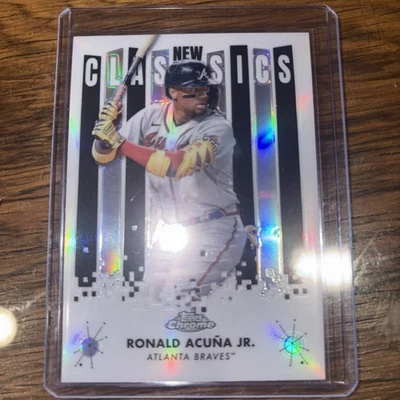2022 Topps Chrome - New Classics Ronald Acuña Jr. #NC-3 - Image 1 of 2