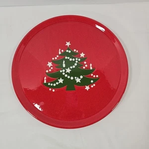 Waechtersbach Weihnachtsbaum 13" runde Kuchenplatte/Servierplatte - Bild 1 von 5