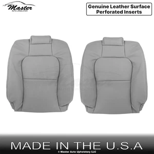1991-2000 se adapta a Lexus SC400 cuero genuino perfecto Fundas de asiento delanteras superiores grises - Imagen 1 de 9