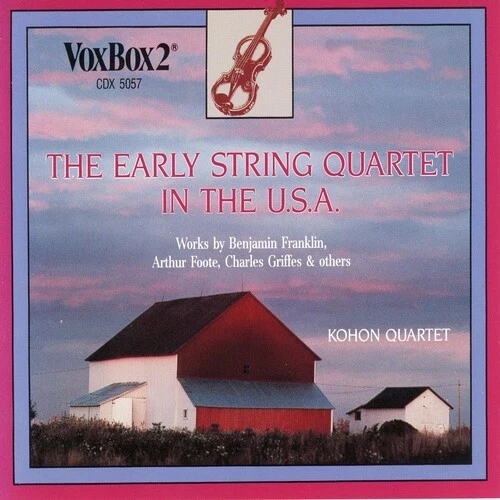 Kohon Quartet - Early String Quartet in the U.S.A. [Used Very Good CD] - Image 1 of 1
