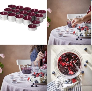 IKEA STORTSKON Scented Tealight, Berries-Red, 3.5 hr, Brand NEW - Picture 1 of 6