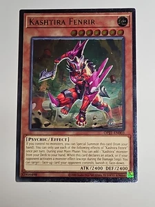 Yugioh Kashtira Fenrir OP21-EN003 Ultimate Rare LP - Picture 1 of 2