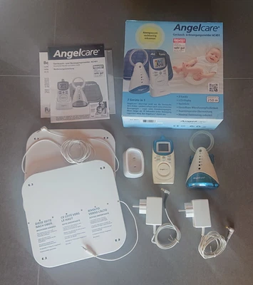 ### Angelcare AC401 Geräusch- & Bewegungsmelder Babyphone Sensorplatten OVP #### - Bild 1 von 4