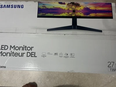 Samsung 27" FHD T35F IPS Monitor 75Hz AMD FreeSync - LF27T350FHNXZA - Image 1 of 4
