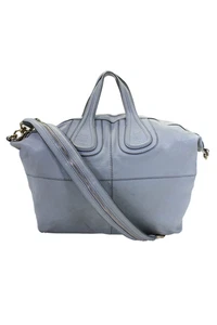 Bolso de hombro grande gris ruiseñor con cremallera de cuero para mujer Givenchy - Imagen 1 de 19