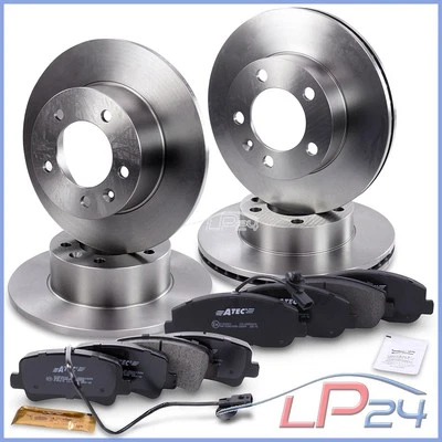 DISQUES DE FREIN + PLAQUETTES DE FREIN AVANT + ARRIÈRE POUR OPEL MOVANO B RENAUL - Photo 1/4