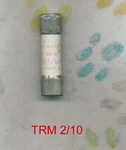 SHAWMUT TRM   2/10 FUSE  TRI-ONIC 250 VOLT  2/10 AMP - Picture 1 of 2
