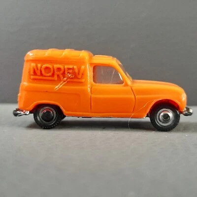 Vintage Renault R4 NO REV. VAN 1960s 70s Miniature Model 1/86 Made In France - Image 1 of 4