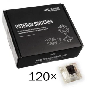 Glorious PC Gaming Gateron Black Switches (120 pieces) - Picture 1 of 3