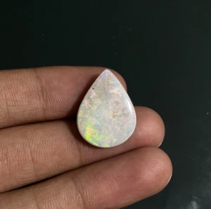 8.55 Ct Amazing Multifire Natural Australian Doublet Opal Gemstone Cabochon. - Picture 1 of 10