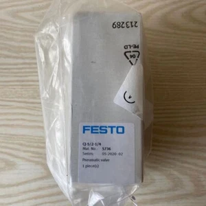 one New FESTO double air control valve CJ-5/2-1/4 5736 spot stock - Picture 1 of 1