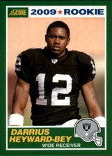 2009 Score Football Card Pick (Inserts)