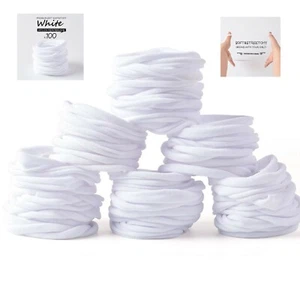 100 PCS Nylon Headbands Hairbands Hair Bow Elastics for Baby - Picture 1 of 10