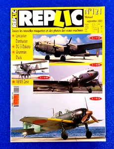 REPLIC N'121 LANCASTER DAMBUSTER, DC-3 DAKOTA SEPTEMBER 2001 FRENCH MAGAZINE - Imagen 1 de 10