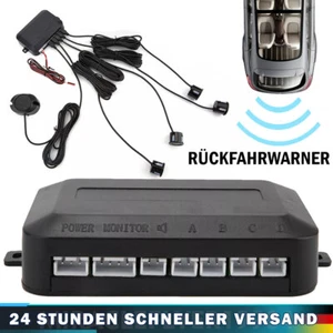 4 Sensoren PDC Einparkhilfe zum Nachrüsten Parkhilfe/Rückfahrwarner Audio 12V DC - Bild 1 von 10