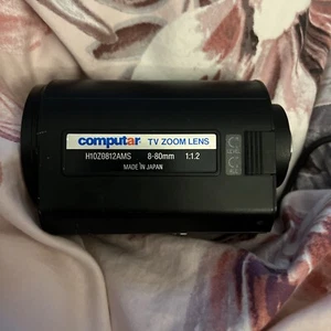 COMPUTAR TV ZOOM LENS H10Z0812AMS 8-80mm 1:1.2- 7201A-2 - Picture 1 of 4