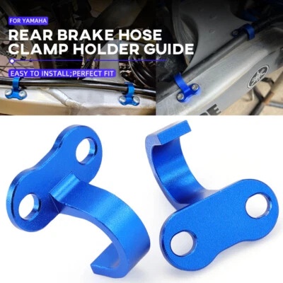 Abrazadera guía manguera freno trasero clips manguera trasera para YAMAHA YZ85 YZ250F YZ450F TT250R Foto 1 de 4