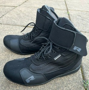 Richa Street Storm Boots Black UK9 EU43 Motorcycle Shoes Waterproof Breathable