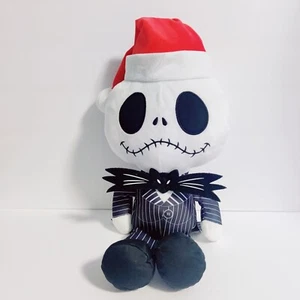 The Nightmare Before Christmas Jack Skellington 14" Plush Santa Hat - Picture 1 of 4