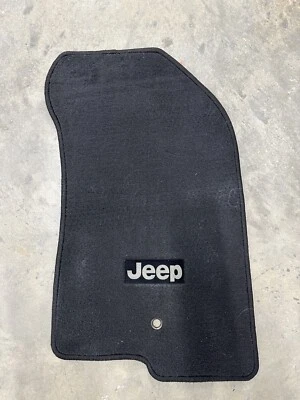 2007-2016 Jeep Compass Patriot Floor Mat Black OEM FACTORY Passenger Right Side - Image 1 of 4