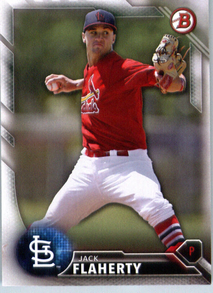 2016 Bowman Prospects #BP89 Jack Flaherty Card - Image 1 of 1