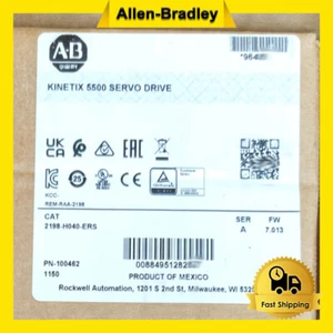 NEW AB 2198-H040-ERS Kinetix 5500 Servo Drive - Picture 1 of 5