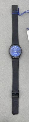 OMAX 00SGM012B004 Women's Black Stainless Steel Watch Blue Dial - Image 1 of 4