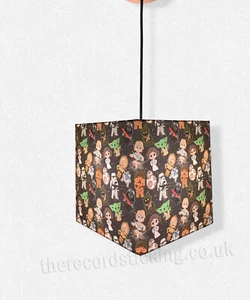 Handgefertigter Star Wars Decken- oder Tischlampenschirm, Kinderschlafzimmer Kind, Yoda, Jedi - Bild 1 von 4