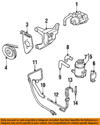 Bomba de dirección asistida usada se adapta a: Kia Sportage 2001 hasta 03/05/01 grado A Foto 1 de 2
