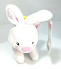 Fisher Price Bunny Plush Doll Rabbit Stuffed Animal Toys Travel Pal Baby Rattle