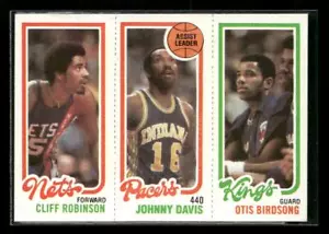 1980-81 Topps Cliff Robinson Johnny Davis Otis Birdsong - Picture 1 of 2
