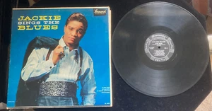 JACKIE WILSON: jackie sings the blues BRUNSWICK 12" LP 33 RPM 1960 VG BL54055 - Picture 1 of 5