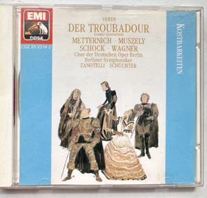 Giuseppe Verdi - Der Troubadour  - dt. Queerschnitt - Schock, Metternich -  CD - Picture 1 of 1