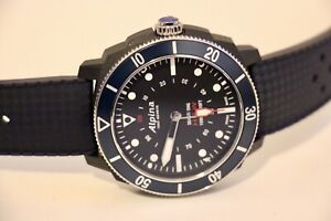 Alpina Men's Seastrong HSW Strap Smartwatch Blue Dial AL-282LNN4V6