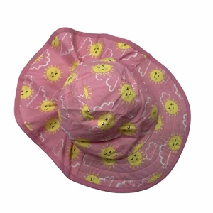 Pottery Barn Kids Infant Sun Hat Pink Size 12-24 Months - Picture 1 of 9