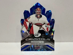 2021-22 Upper Deck Ice Ice Crystals Rookies Spencer Knight #IC-36 Rookie RC NHL! - Picture 1 of 11
