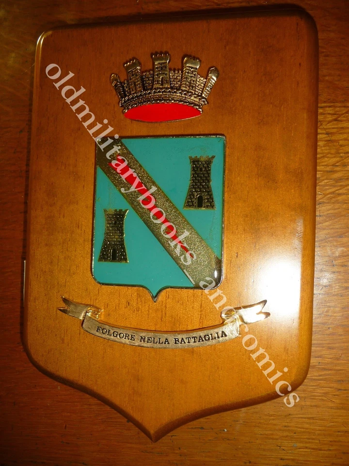 047 CREST 1° REGGIMENTO CORAZZATO MOTTO FOLGORE NELLA BATTAGLIA - Immagine 1 di 1