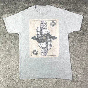 Star Wars Stormtrooper Shirt Herren Small grau weiß Trooper Print Jedi Film T-Shirt - Bild 1 von 17